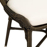 Ezra Outdoor Chair - Black/Espresso