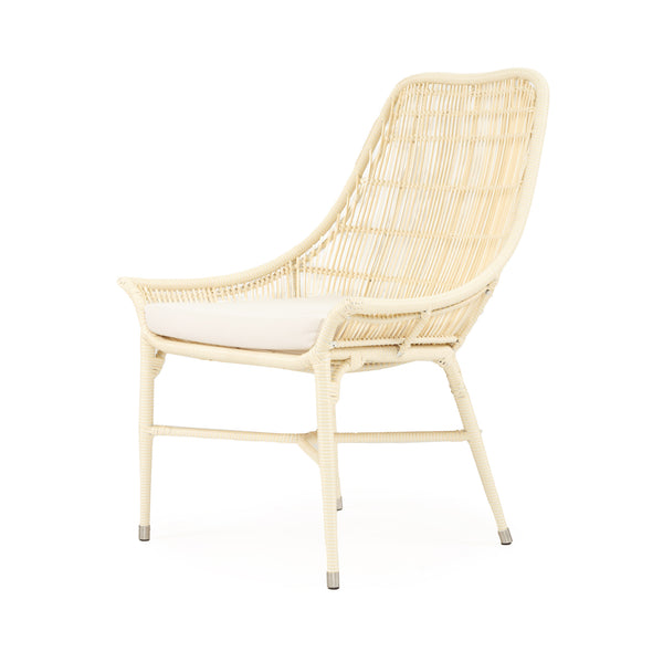 Ezra Outdoor Chair - Beach White