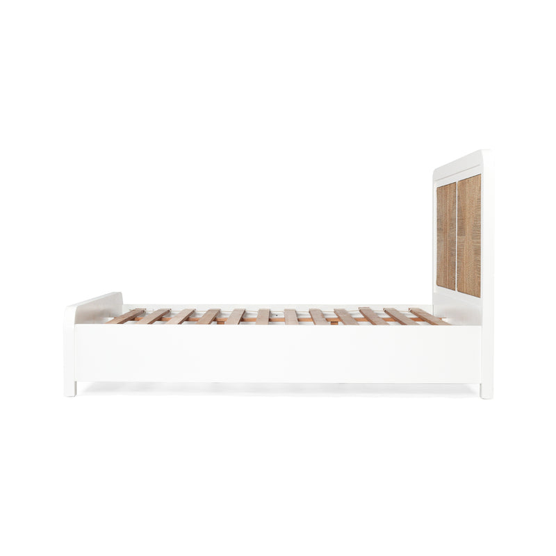 Milford King Bed - White