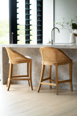 Marley Counter Stool - Natural