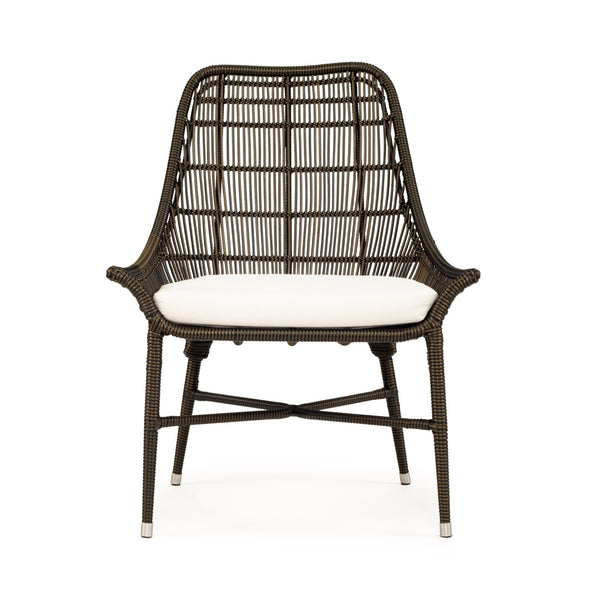 Ezra Outdoor Chair - Black/Espresso