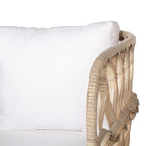 Cilla Lounge Chair - White Wash