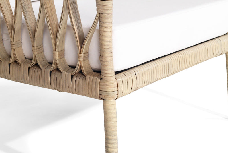 Cilla Lounge Chair - White Wash