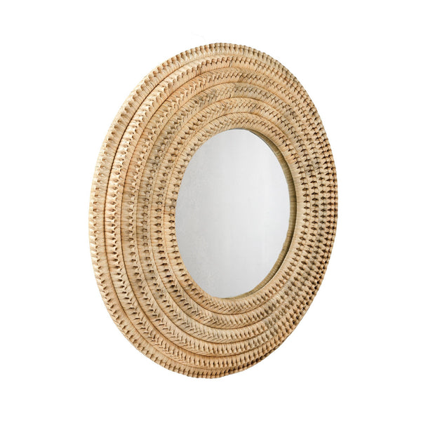 Mila Braided Mirror - Natural