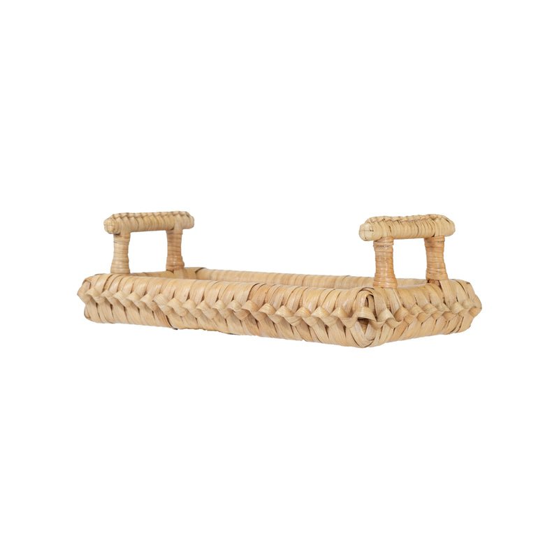 Mila Braided Rectangular Tray (Small Size) - Natural