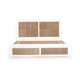 Milford King Bed - White