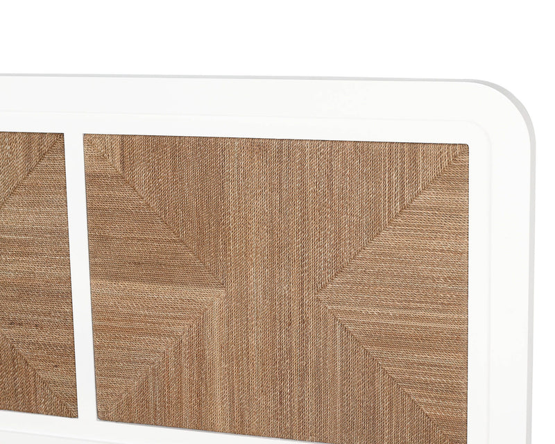 Milford King Bed - White