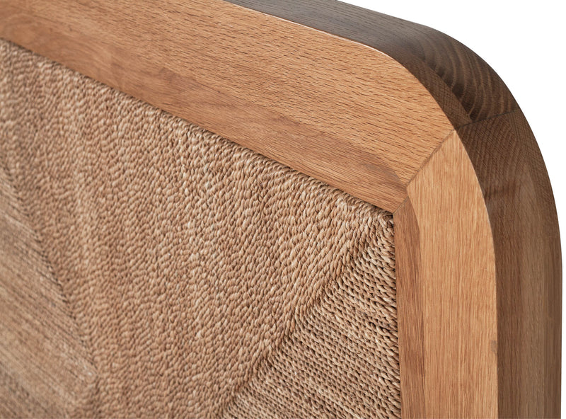 Milford King Bed - Oak