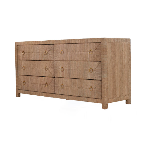 Monaco 6-Drawer Dresser