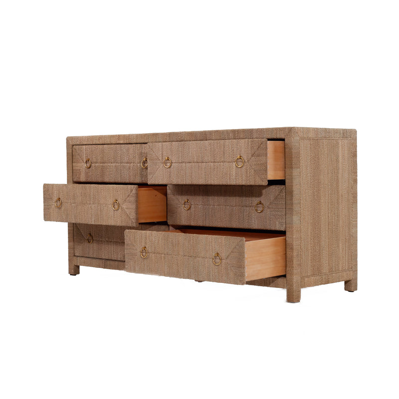 Monaco 6-Drawer Dresser