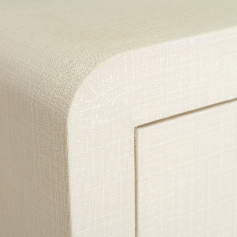 Newhaven 5-Drawer Dresser (Tallboy) -Ivory