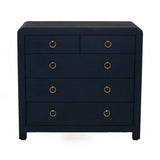 Newhaven 5-Drawer Dresser (Tallboy) -Navy