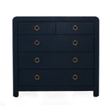 Newhaven 5-Drawer Dresser (Tallboy) -Navy
