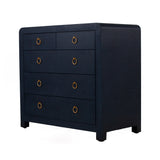 Newhaven 5-Drawer Dresser (Tallboy) -Navy