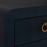Newhaven 5-Drawer Dresser (Tallboy) -Navy