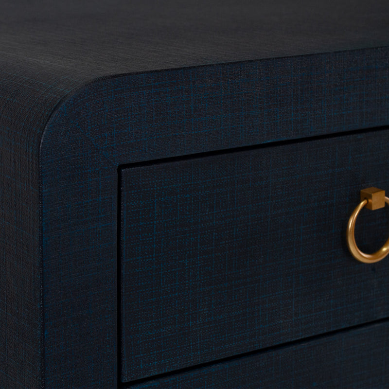 Newhaven 5-Drawer Dresser (Tallboy) -Navy