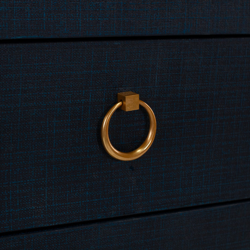 Newhaven 5-Drawer Dresser (Tallboy) -Navy