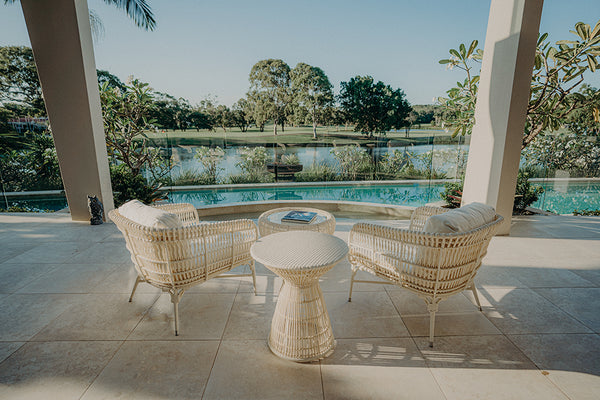 Tobin Outdoor Occasional Chair - Beach White