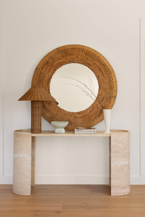 Paloma Mirror - Natural - 1.25m