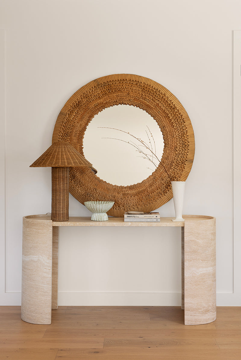 Paloma Mirror - Natural - 1.25m
