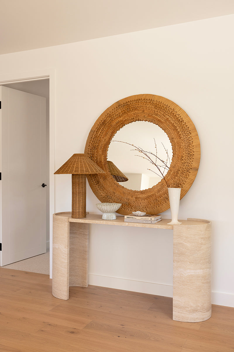 Paloma Mirror - Natural - 1.25m