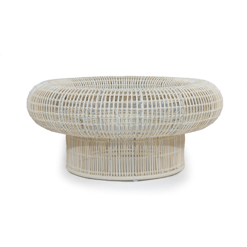 Hudson Outdoor Coffee Table - Beach White