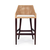 Jude Bar Stool - Honey/Mahogany