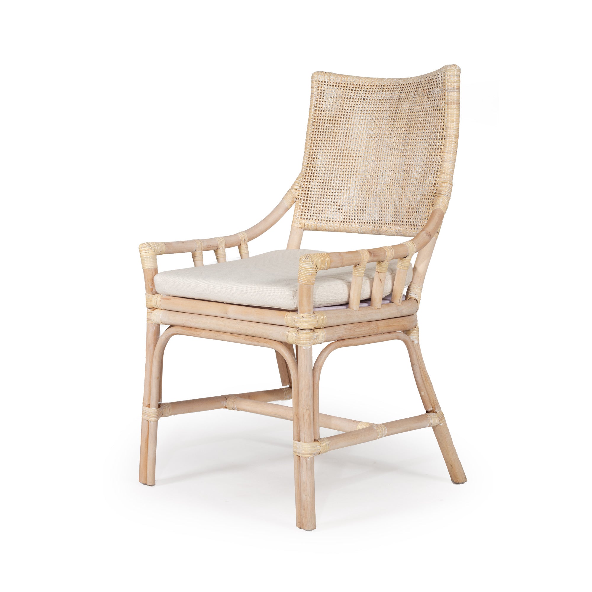 Kora Dining Chair Whitewash (Preorder only) Serrata Living