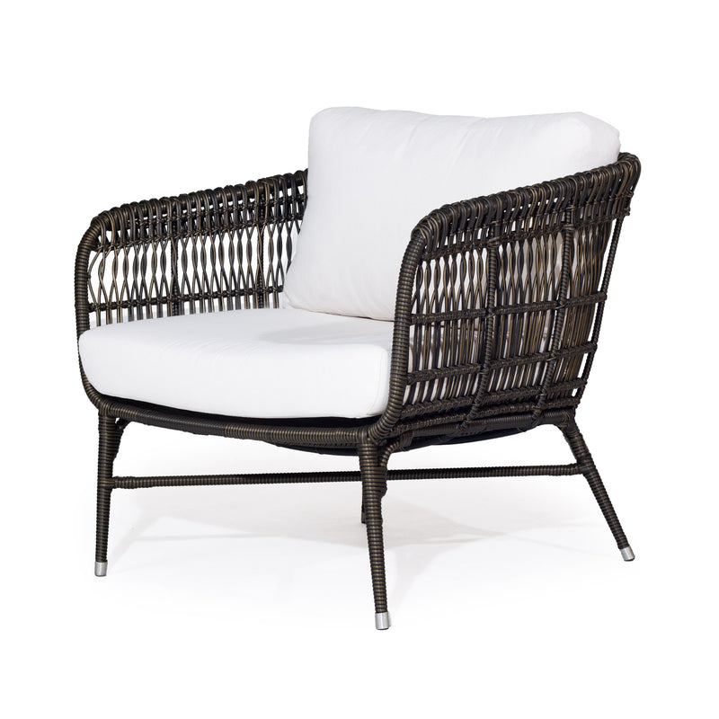 Tobin Outdoor Occasional Chair - Black/Espresso