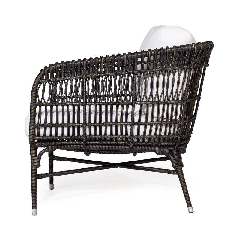 Tobin Outdoor Occasional Chair - Black/Espresso