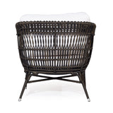 Tobin Outdoor Occasional Chair - Black/Espresso